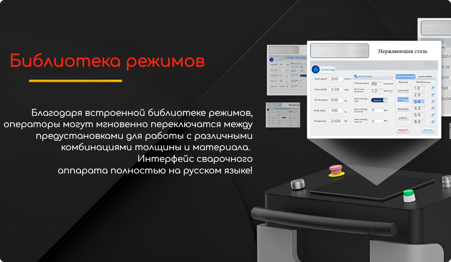 Аппарат лазерной сварки и очистки Cloudray 4-1 3000W